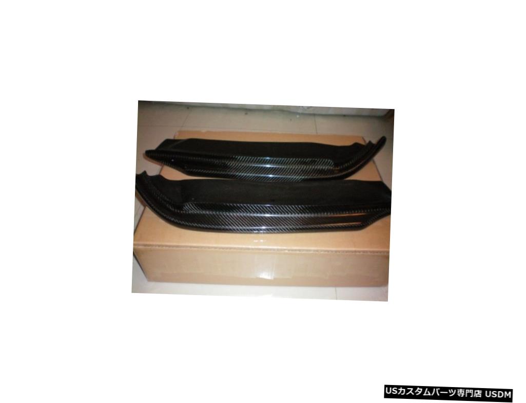 2005-2008 BMW E90 3シリーズMバンパーHスタイル用カーボンファイバーフロントスプリッタースポイラー Carbon Fiber Front Splitters Spoilers for 2005-2008 BMW E90 3 Series M Bumper H style