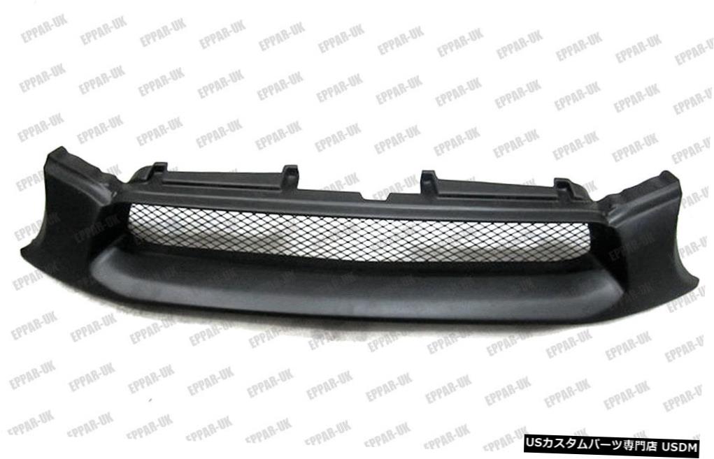 2002-2003スバルインプレッサWRX Sti Bugeyeのグラスファイバーフロントメッシュグリルグリル Fiberglass Front Mesh Grill Grille for 2002-2003 Subaru Impreza WRX Sti Bugeye