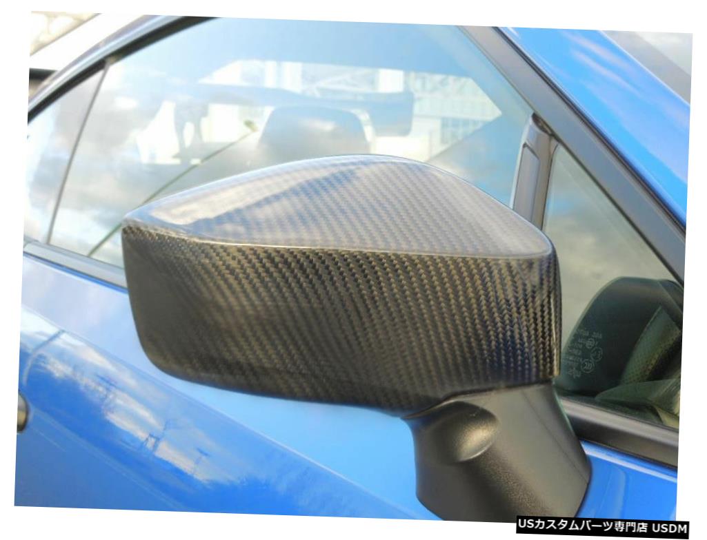 2013- 2015年のカーボンファイバーテープオンミラーカバースバルBRZ GT 86トヨタサイオン Carbon Fiber Tape-on Mirror Covers for 2013-2015 Subaru BRZ GT 86 Toyota Scion