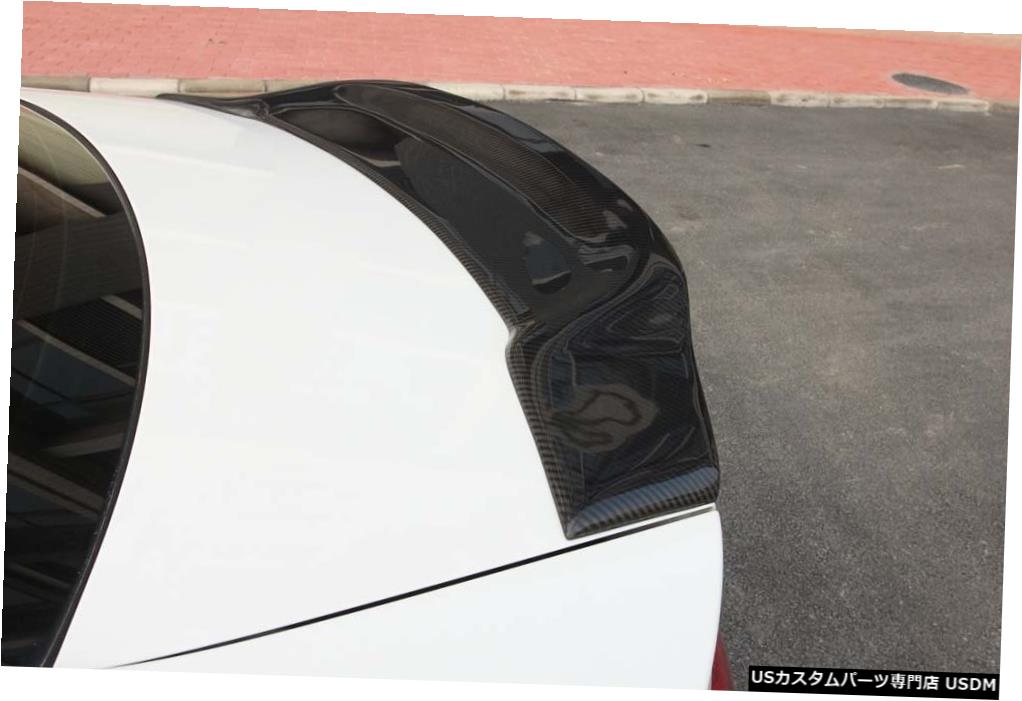 2017-2019アウディA4 B9 PSMスタイルのカーボンファイバーリアトランクスポイラーウィング Carbon Fiber Rear Trunk Spoiler Wing for 2017-2019 Audi A4 B9 PSM Style