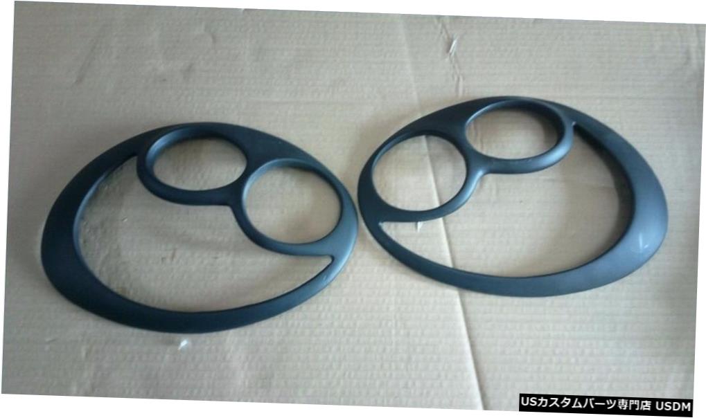 2002-2003スバルインプレッサWRX STi Bugeye用グラスファイバーヘッドライト眉毛まぶた Fiberglass Headlight Eyebrows Eyelids for 2002-2003 Subaru Impreza WRX STi Bugeye