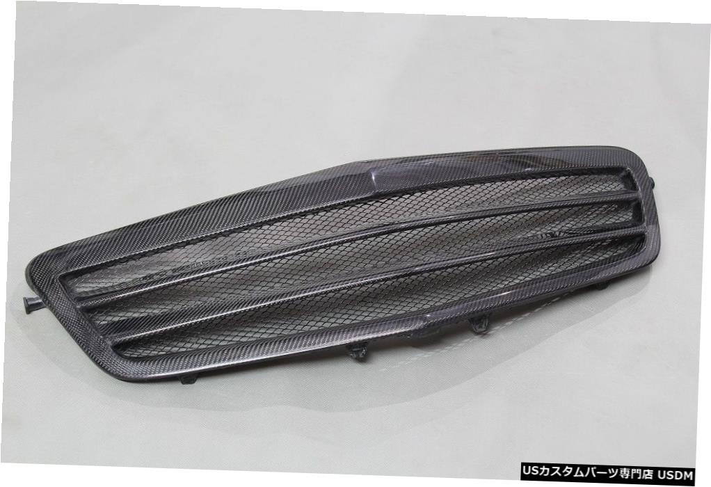 2010-2013メルセデスベンツW212 Eクラスワゴン5D用カーボンファイバーフロントグリル Carbon Fiber Front Grille for 2010-2013 Mercedes-Benz W212 E Class Wagon 5D