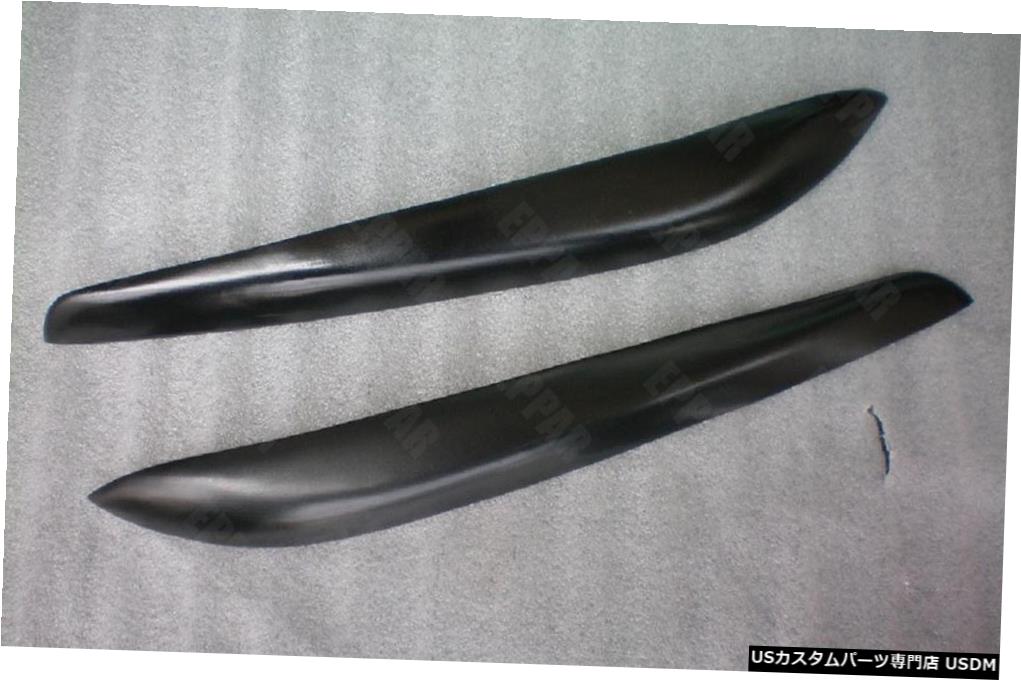 1999-2004日産スカイラインR34 GTR GTTの未塗装グラスファイバーまぶたまゆ毛 Unpainted Fiberglass Eyelids Eyebrows for 1999-2004 Nissan Skyline R34 GTR GTT