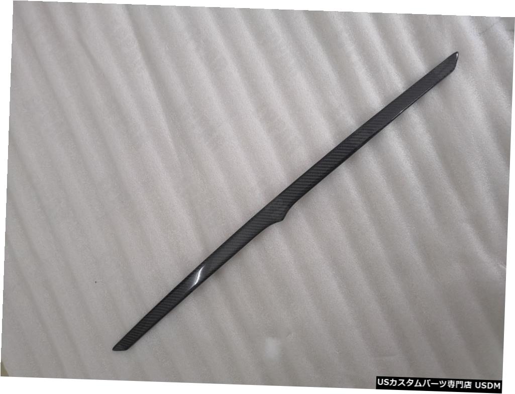 2008-2016年のマセラティGTグランツーリスモ用カーボンファイバーリアトランクブーツ装飾パネルストリップ Carbon Fiber Rear Trunk Boot Decorative Panel Strip for 2008-2016 Maserati GT Gran Turismo