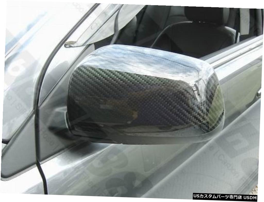Mit Lancer Outlander Evo 10 2008-2016 PUT-ON CARBON FIBERサイドミラーカバー用 For Mit Lancer Outlander Evo 10 2008-2016 PUT-ON CARBON FIBER Side Mirror Covers