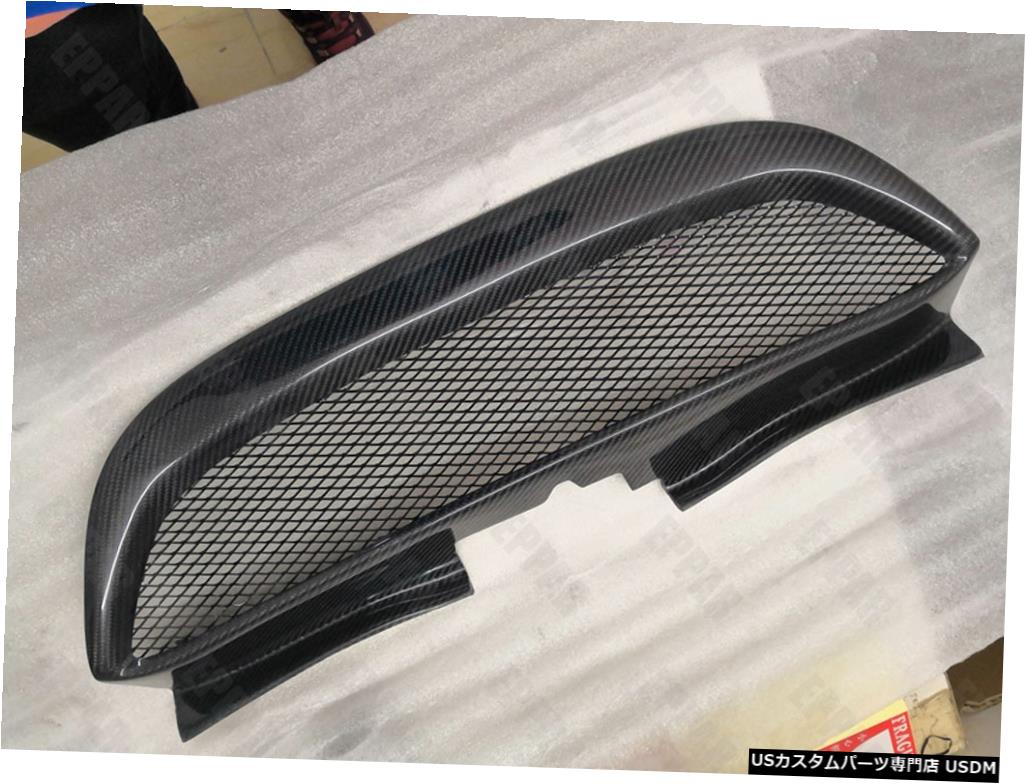 2008-2011 Hyundai Genesis Coupe用カーボンファイバーフロントメッシュグリルグリル Carbon Fiber Front Mesh Grill Grille for 2008-2011 Hyundai Genesis Coupe