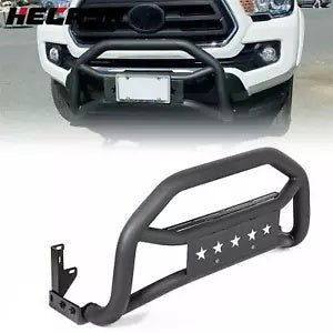 トヨタ タコマ 2005-2023 プッシュフロントバンパーグリルガードテクスチャブルバー用 For Toyota Tacoma 2005-2023 Push Front Bumper Grille Guard Textured Bull Bar