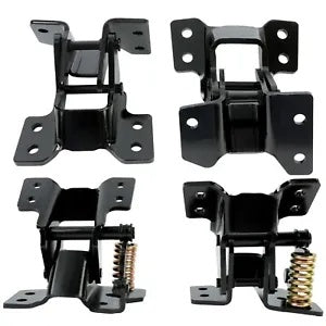 ドアヒンジ 4 個セット 上部下部 1968-1979 シボレー ノバ / カマロ / ファイアバード用 Set Of Door Hinges 4pcs Upper Lower For 1968-1979 Chevy Nova / Camaro / Firebird