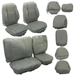 トヨタ タコマ クルーキャブ 2016-2021 2022 2023 グレーシートカバーセット For Toyota Tacoma Crew Cab 2016-2021 2022 2023 Gray Seat Covers Set