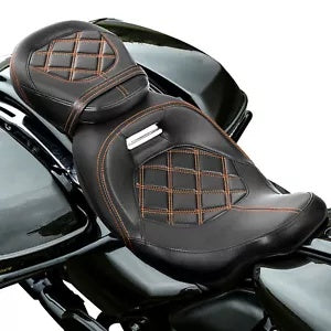 ハーレーツーリング CVO ロードストリートグライド 2009-2024 運転席助手席ピリオンシート用 For Harley Touring CVO Road Street Glide 2009-2024 Driver Passenger Pillion Seat