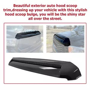 トヨタ タンドラ 2014-2021 アッパーフードバルジ成形グリル グロスプラチナスタイル用 For Toyota Tundra 2014-2021 Upper Hood Bulge Molding Grille Gloss Platinum Style