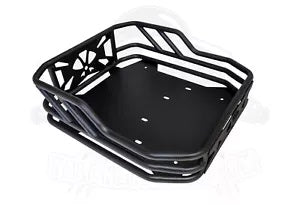 バスケットトレイルサポート荷物リアラックブラックホンダ CT125 ハンターカブバイク用 BASKET TRAIL SUPPORT LUGGAGE REAR RACK BLACK FOR HONDA CT125 HUNTER CUB BIKE