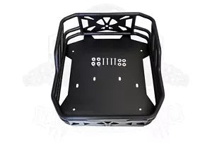 バスケットトレイルサポート荷物リアラックブラックホンダ CT125 ハンターカブバイク用 BASKET TRAIL SUPPORT LUGGAGE REAR RACK BLACK FOR HONDA CT125 HUNTER CUB BIKE