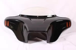 バットウィング フェアリング フロントシールド 4 ヤマハ V スター VSTAR 650 1100 クラシック ペイント 4x5" BATWING FAIRING WINDSHIELD 4 YAMAHA V STAR VSTAR 650 1100 CLASSIC PAINTED 4x5"