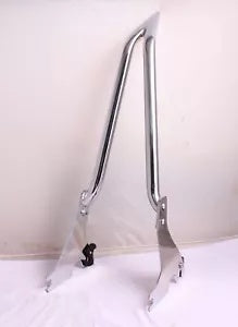 トールバガー バックレスト シーシーバー 4 ハーレー 2004-23 XL XLH スポーツスター クローム 1.5 インチ タブ TALL BAGGER BACKREST SISSY BAR 4 HARLEY 2004-23 XL XLH SPORTSTER CHROME 1.5" TUB