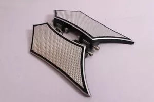 ハーレーツーリングロードキングストリートグライド用リアフットボードフロアボードパッセンジャー REAR FOOTBOARDS FLOORBOARDS PASSENGER FOR HARLEY TOURING ROAD KING STREET GLIDE