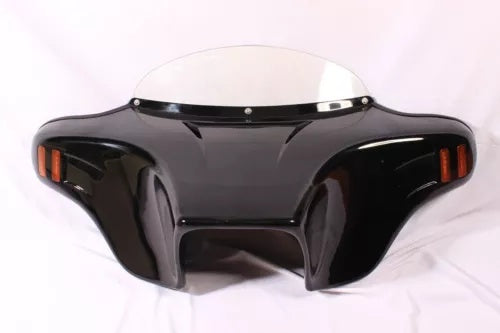 バットウィング塗装フェアリング ABS フロントガラス 4 ヤマハ V スター Vstar 650 1100 クラシック 5" Batwing Painted Fairing ABS Windshield 4 Yamaha V star Vstar 650 1100 Classic 5"