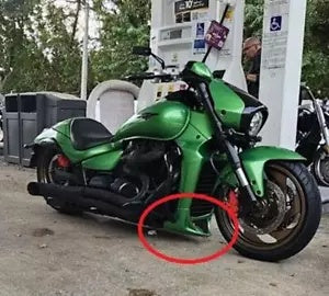 USABIKERCOMM スズキ M109 M109r ブールバード フロント チン スクープ スポイラー USABIKERCOMM SUZUKI M109 M109r BOULEVARD FRONT CHIN SCOOP SPOILER