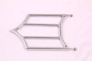 バックレスト シーシーバー ラック クローム 4 チーフテン ダークホース スプリングフィード 14-22 Backrest Sissy Bar Rack Chrome 4 Chieftain dark horse springfied 14-22