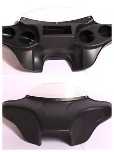 バットウィング フェアリング フロントガラス KAWASAKI バルカン 1600 クラシック 2002-08 ABS シングルディン Batwing Fairing Windshield KAWASAKI VULCAN 1600 Classic 2002-08 ABS Single din