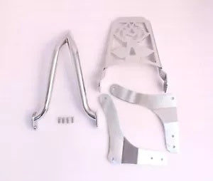 バックレスト シーシーバー 荷物ラック付き カワサキ バルカン 900 VN900 クラシック カスタム用 Backrest Sissy Bar w/Luggage Rack For Kawasaki Vulcan 900 VN900 Classic Custom