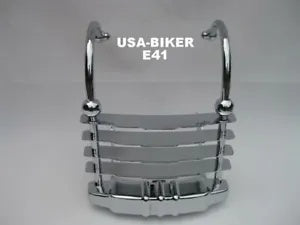 ハーレー ヘリテージ スプリンガー FLSTS リアバンパー チーズグレーター 1997-2003 クローム 新品 HARLEY HERITAGE SPRINGER FLSTS REAR BUMPER CHEESE GRATER 1997-2003 CHROME NEW