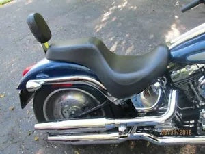 トールバックレスト シシーバーパッド 4 ハーレー HD ソフテイル デュース 2000-07 Tall Backrest SISSY BAR Pad 4 Harley HD Softail Deuce 2000-07