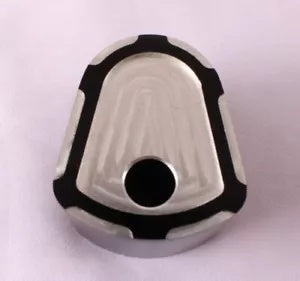 ハーレーツーリングロードエレクトラグライド07-13用ブラックベベルイグニッションスイッチカバー Black Beveled Ignition Switch Cover for Harley Touring Road Electra Glide 07-13