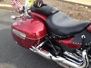 ハードレザーサドルバッグガード レールバー4 ヤマハ ロードライナー ストラトライナー デラックス Hard Leather Saddlebags Guard RAIL BAR 4 YAMAHA Roadliner Stratoliner Deluxe