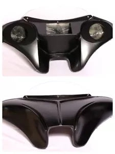 バットウィング フェアリング フロントガラス 4 ハーレー ソフテイル デュース FXSTD 2000 - 後期 6.5" SPKS Batwing Fairing Windshield 4 Harley Softail Deuce FXSTD 2000 - later 6.5" SPKS