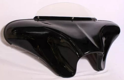 バットウィングフェアリングフロントガラス 4 ヤマハ VSTAR 650 6.5 インチ穴 1100 カスタム 2DIN BATWING FAIRING WINDSHIELD 4 YAMAHA VSTAR 650 6.5" HOLES 1100 CUSTOM 2DIN