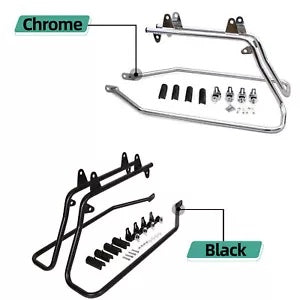 ハードサドルバッグ サドルバッグ変換ブラケット ハーレーソフテイル用 ハードウェア付き Hard Saddlebag Saddle bag Conversion Brackets For Harley Softail w/ Hardware