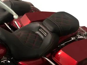 ハーレーツーリング CVO ロードストリートグライド 09-24 23 運転席助手席ピリオンシート用 For Harley Touring CVO Road Street Glide 09-24 23 Driver Passenger Pillion Seat