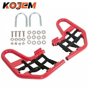 ナーフバー ネットガードラック付き 01-20 ホンダ TRX250X Sportrax 250 に対応 Nerf Bars w/ Nets Guards Rack Compatible with 01-20 Honda TRX250X Sportrax 250