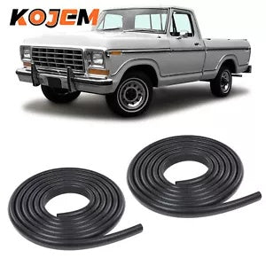 ドアシールゴムウェザーストリップペア 73-79 フォードブロンコ F100 F150 F250 F350 Door Seals Rubber Weatherstrip Pair For 73-79 Ford Bronco F100 F150 F250 F350