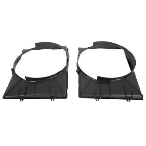 トヨタ ピックアップ トラック 1984-1995 用の新しいファン シュラウドのペア TO3110101 1671135020 Pair of New Fan Shroud for Toyota Pickup Truck 1984-1995 TO3110101 1671135020