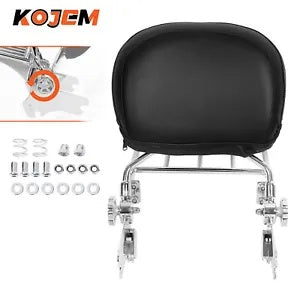 バックレスト シーシーバー 荷物ラック ハーレー ツーリング エレクトラ グライド ロードキング 94-08用 Backrest Sissy Bar Luggage Rack For Harley Touring Electra Glide Road King 94-08