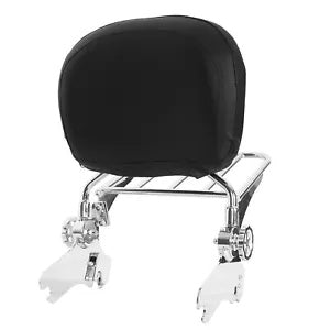 バックレスト シーシーバー 荷物ラック ハーレー ツーリング エレクトラ グライド ロードキング 94-08用 Backrest Sissy Bar Luggage Rack For Harley Touring Electra Glide Road King 94-08