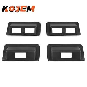 ハマー H1 1992-2006 用アルミニウム インテリア パワー ウィンドウ スイッチ ベゼル 4 個セット Set of 4 Aluminum Interior Power Window Switch Bezels For Hummer H1 1992-2006