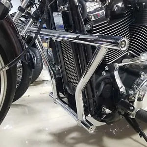 ハイウェイエンジンガードクラッシュバーハーレーソフテイルファットボーイFLFB 2018-2024に適合 Highway Engine Guard Crash Bar Fit For Harley Softail Fat Boy FLFB 2018-2024