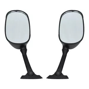 lovethismoto Pair Rearview Mirrors Fit For Suzuki Bandit GSF650S 05-11 SV650S 03-10