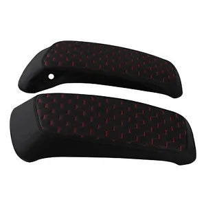 lovethismoto Saddlebag Lid Bra Covers Fit For Harley Touring Road King Street Glide 2014-up