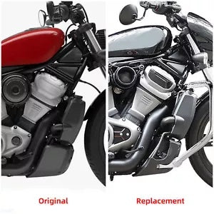 ハーレーナイトスター RH975 2022 以降用ロアフェアリングカバーあごガード Lower Fairing Covers Chin Guards For Harley Nightster RH975 2022-later