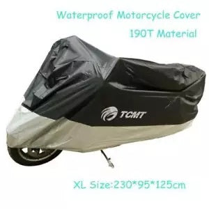 バイクカバー バイク防水 屋外 雨塵 太陽 UV スクータープロテクター XL Motorcycle Cover Bike Waterproof Outdoor Rain Dust Sun UV Scooter Protector XL