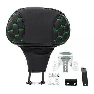 ドライバーバックレスト + 取り付けブラケットハードウェアハーレーツーリンググライド 2009 以降に適合 Driver Backrest + Mounting Bracket Hardware Fit For Harley Touring Glide 2009-Up