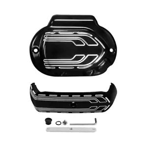 トランスミッションサイドカバー & トリムカバー ハーレーツーリングストリートグライド 17-20 に適合 Transmission Side Cover & Trim Cover Fit For Harley Touring Street Glide 17-20