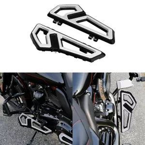 ハーレーストリートグライドロードキングFLHRライダードライバーフットフロアボードに適合 Fit For Harley Street Glide Road King FLHR Rider Driver Foot Floor Boards