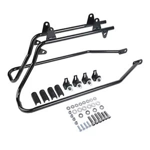 ハードサドルバッグ変換サポートブラケットキットセットハーレーソフテイル 84-17 に適合 Hard Saddlebag Conversion Support Brackets Kit Set Fit For Harley Softail 84-17