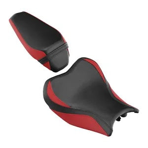 黒赤ドライバーライダー助手席カワサキ Z900 Z 900 2017-2023 2020 に適合 Black Red Driver Rider Passenger Seat Fit For Kawasaki Z900 Z 900 2017-2023 2020