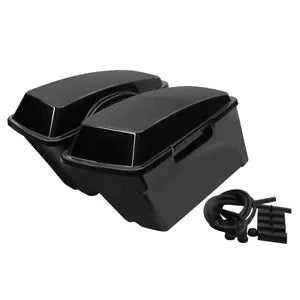 ハードサドルバッグサドルバッグハーレーツーリングロードグライドキング 1994-2013 12 に適合 Hard Saddlebags Saddle Bags Fit For Harley Touring Road Glide King 1994-2013 12